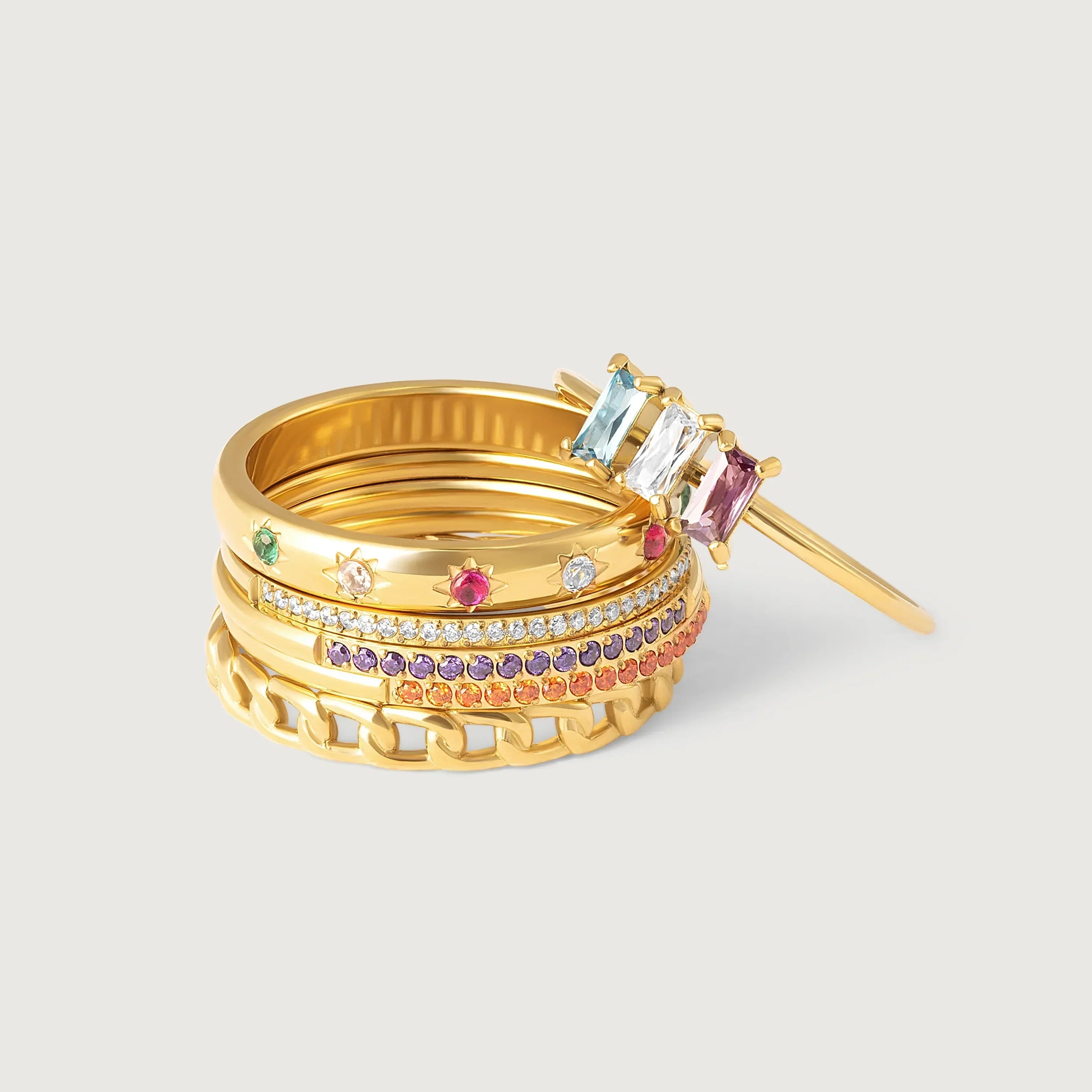 Build Your Dream Hand: How to Stack Gold Plated Rings Flawlessly