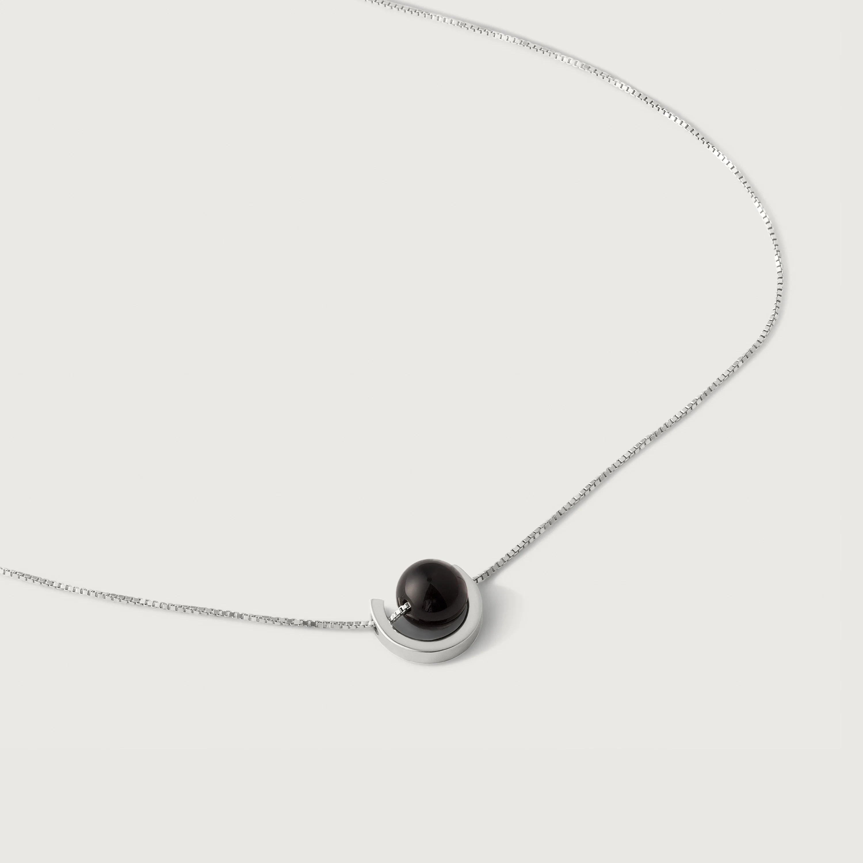 Silver necklaces