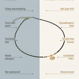 graphic showing the benefits of kaleya studio jewellery vs other brands