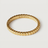 laia ring 18k gold plated ring 2mm band
