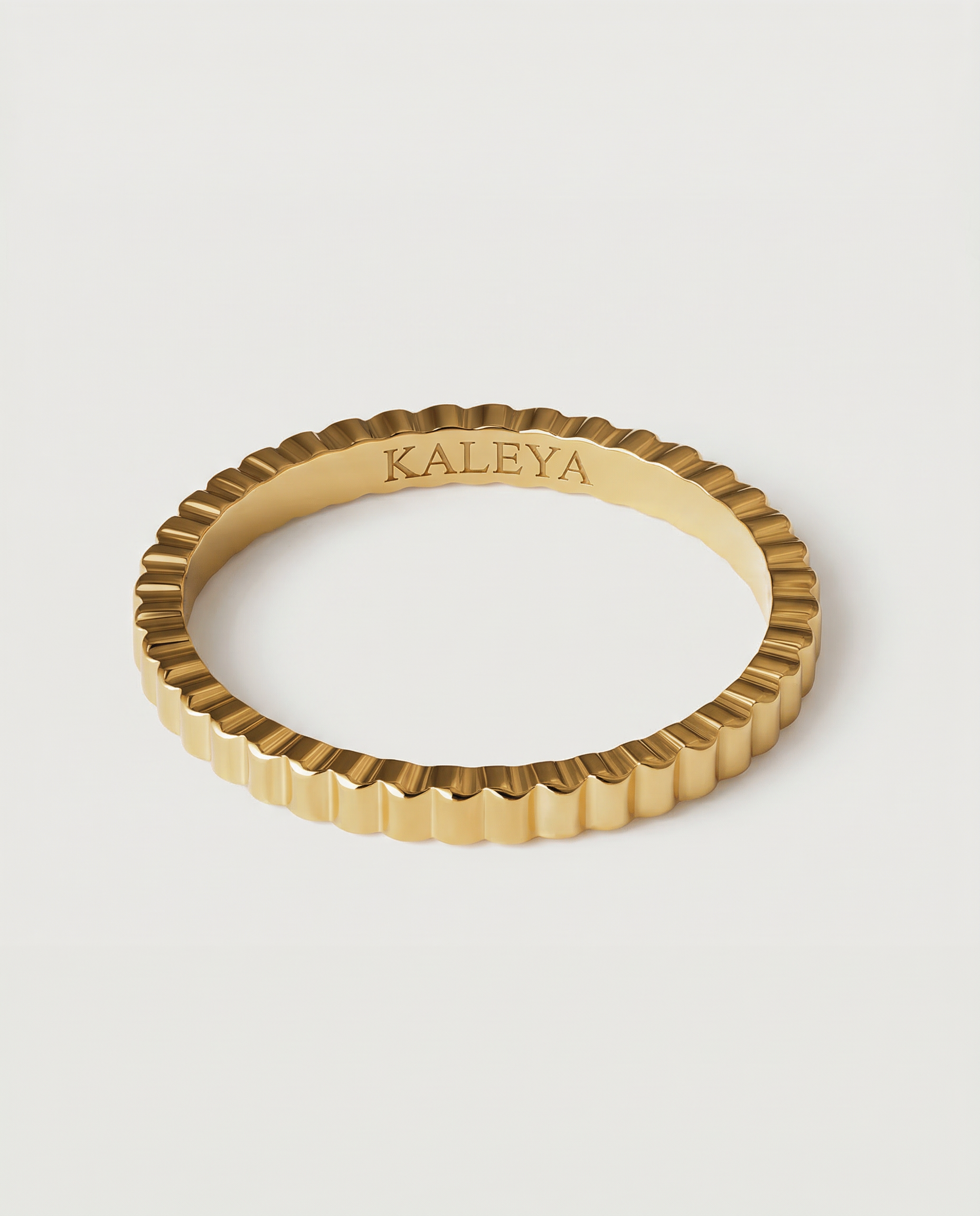 laia ring 18k gold plated ring 2mm band