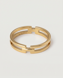 18k gold plated ring